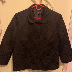 Super cute Talbots short black jacket